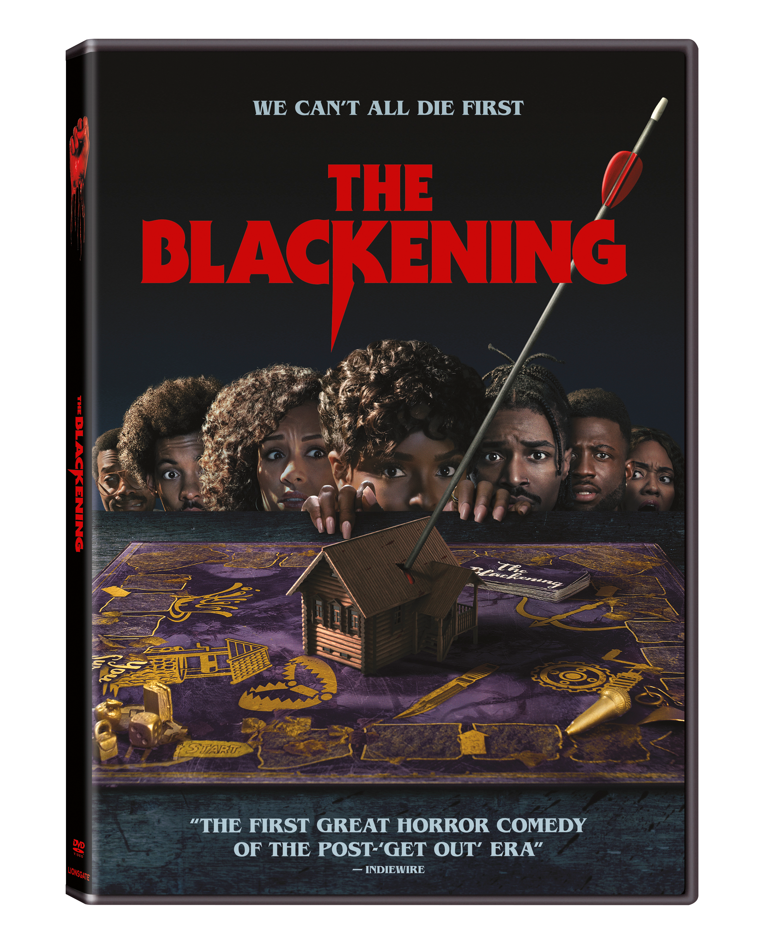 The Blackening DVD cover (Lionsgate)