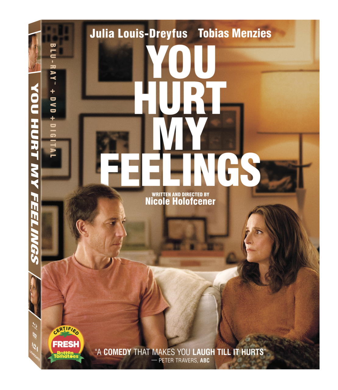You Hurt My Feelings Blu-Ray Combo Pack cover (Lionsgate)