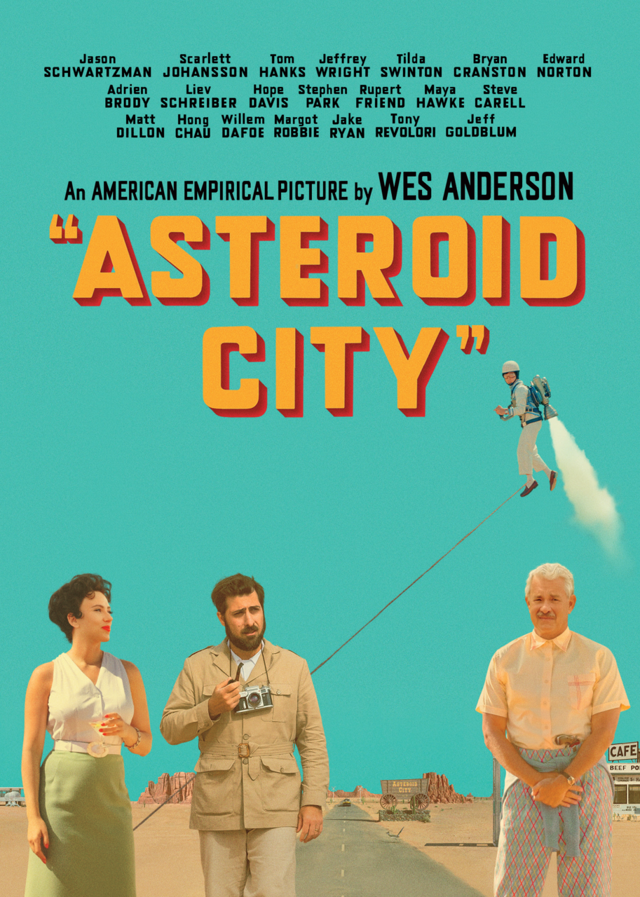 Asteroid City DVD cover (Universal Pictures Home Entertainment)