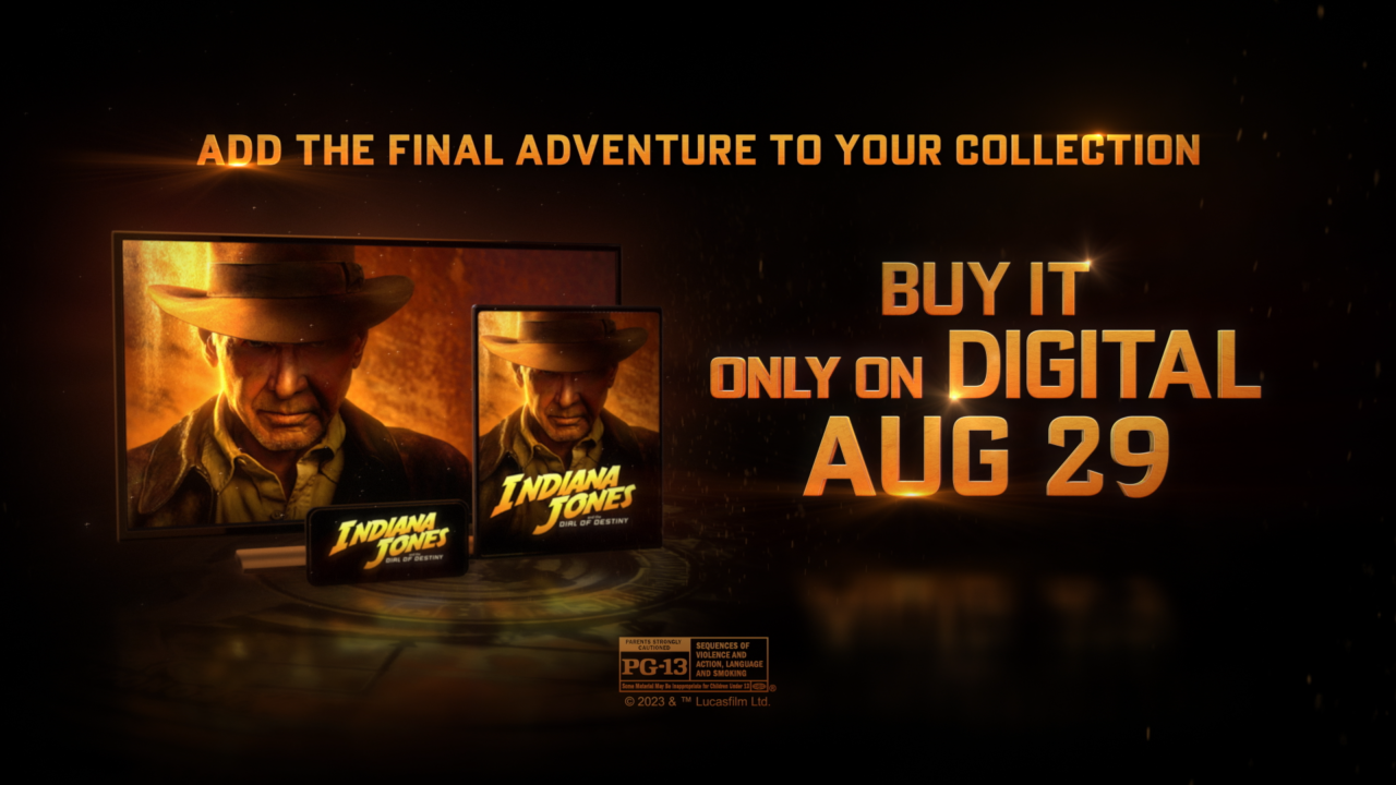 Indiana Jones And The Dial Of Destiny digital art (Lucasfilm/Walt Disney Studios Home Entertainment)