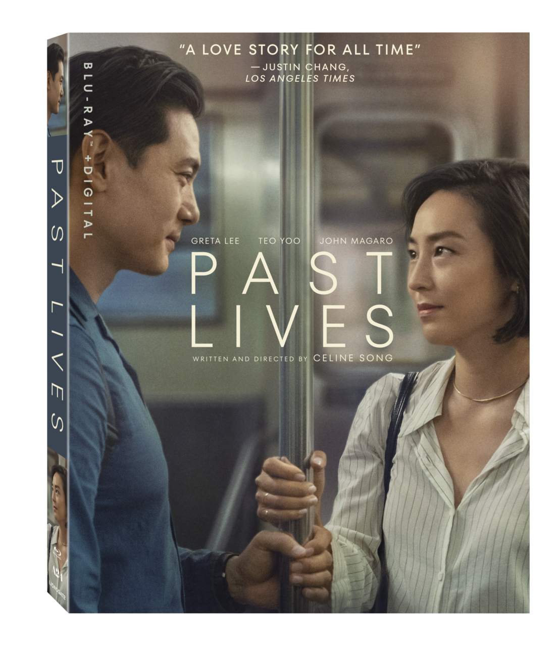 Past Lives Blu-Ray Combo Pack cover (Lionsgate)