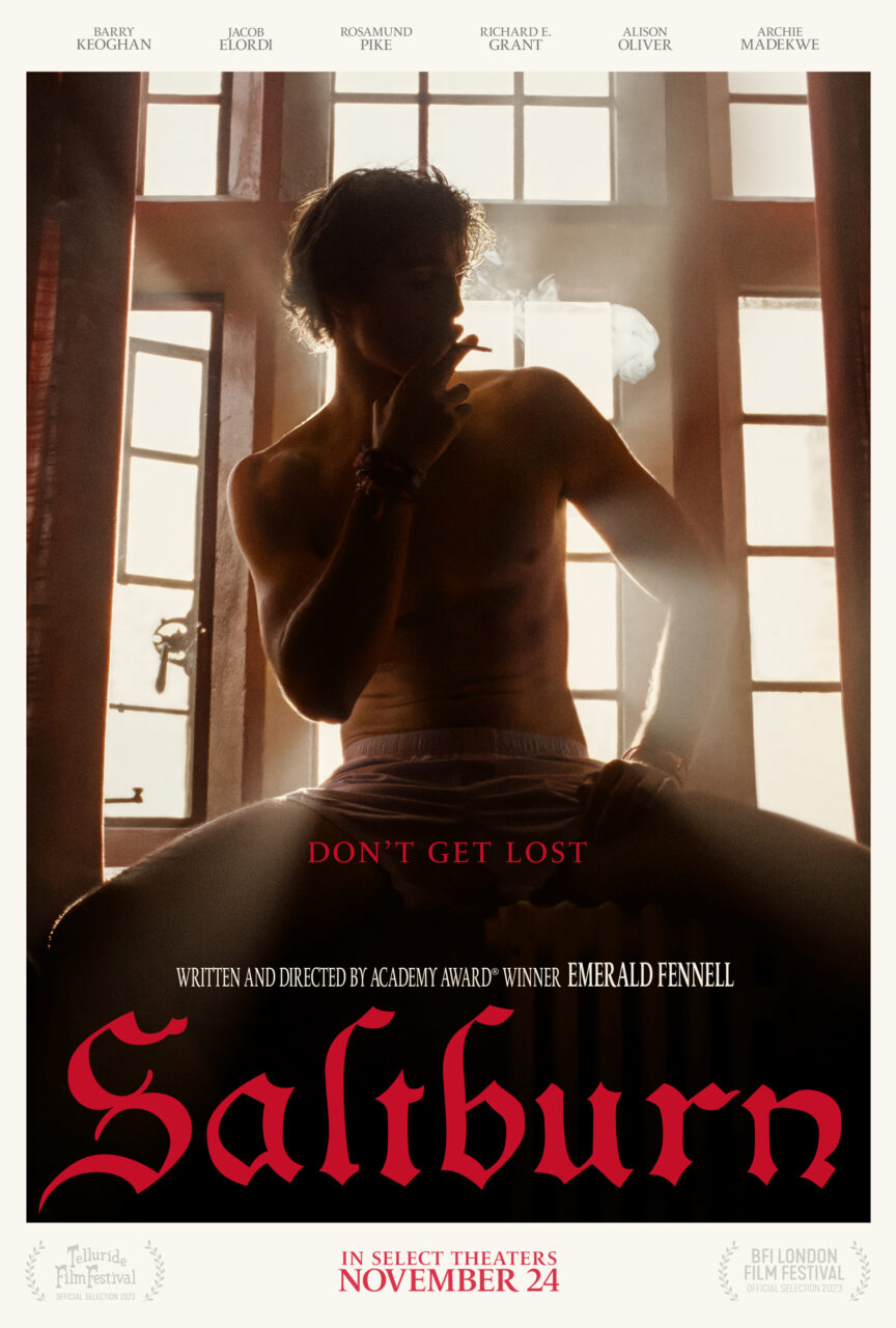 Saltburn poster (Amazon Studios/MGM Pictures)