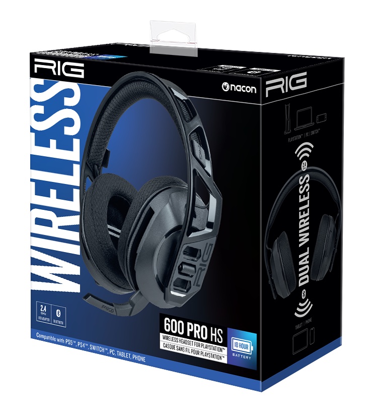 Nacon Rig 600 Pro HS Dual Wireless Gaming Headset product image
