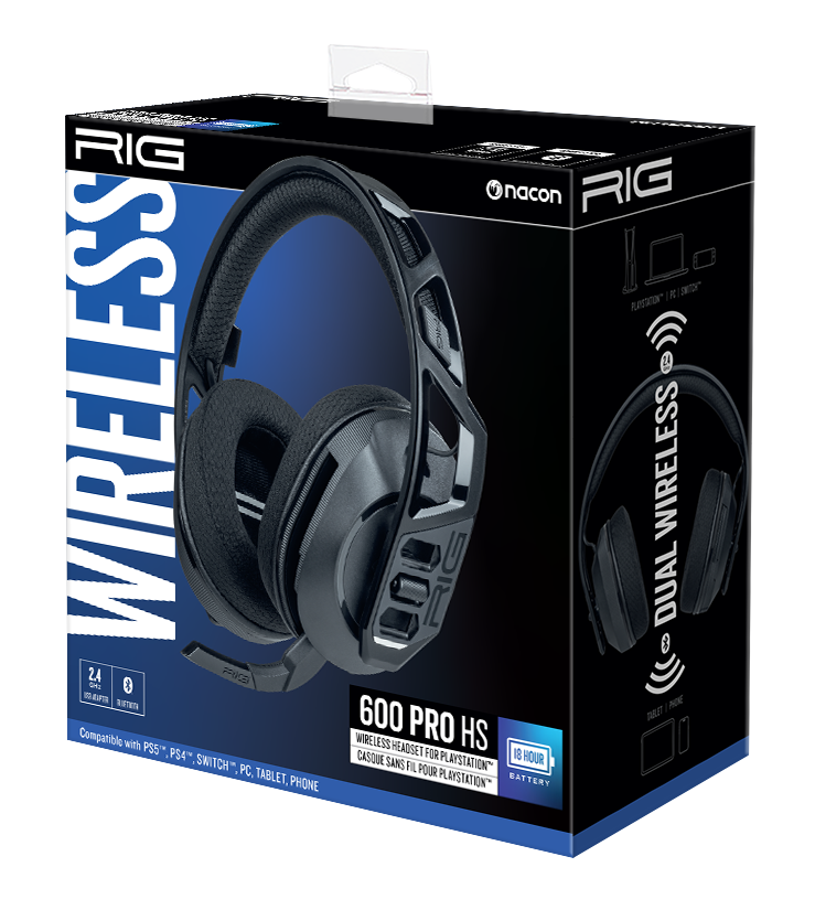 Nacon Rig 600 Pro HS Dual Wireless Gaming Headset product image