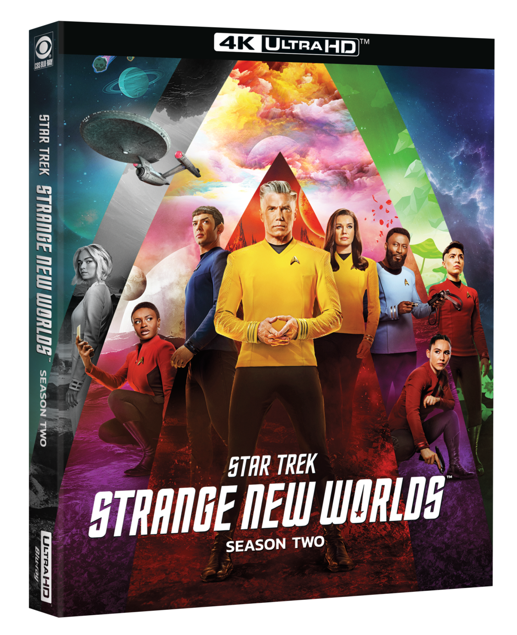 Star Trek: Strange New Worlds Season 2 4K Ultra HD cover (Paramount Home Entertainment)