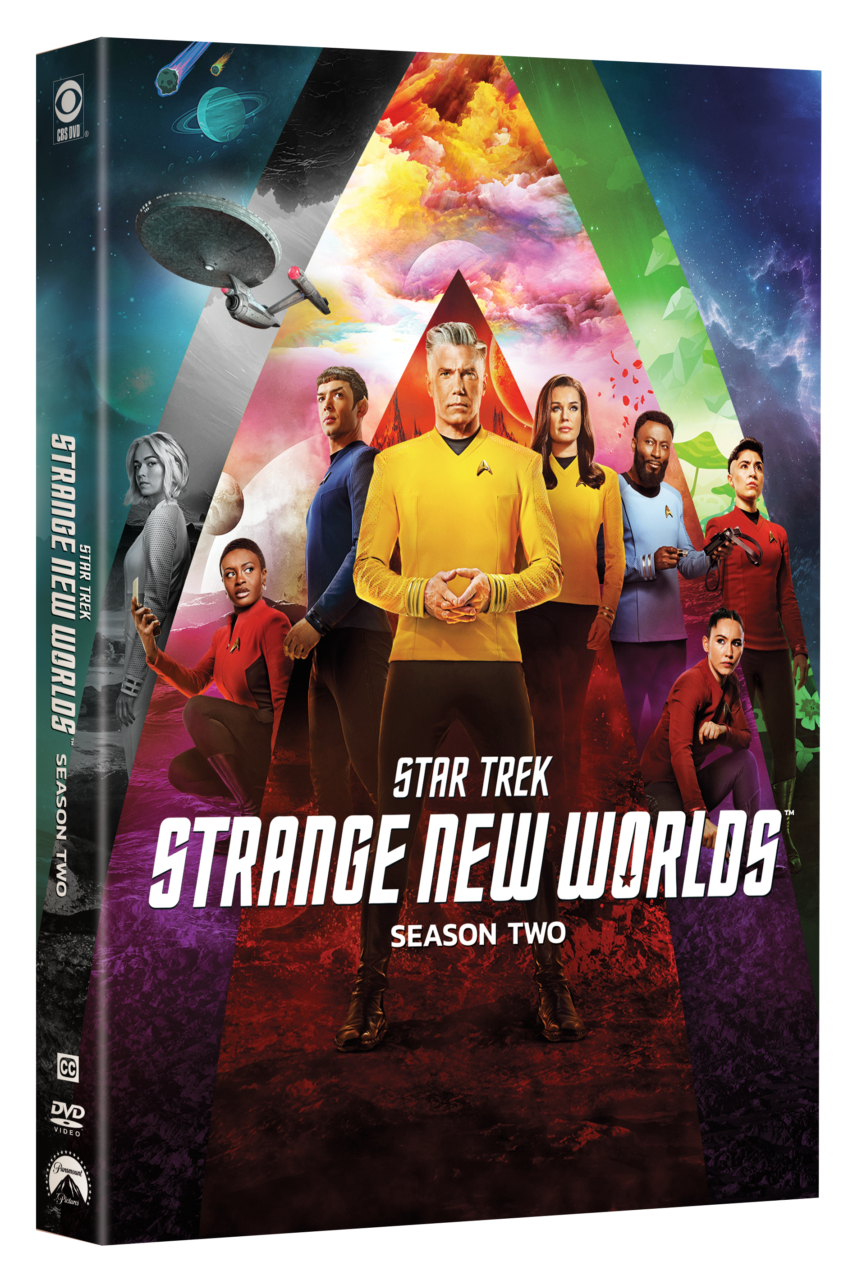 Star Trek: Strange New Worlds Season 2 Blu-Ray cover (Paramount Home Entertainment)