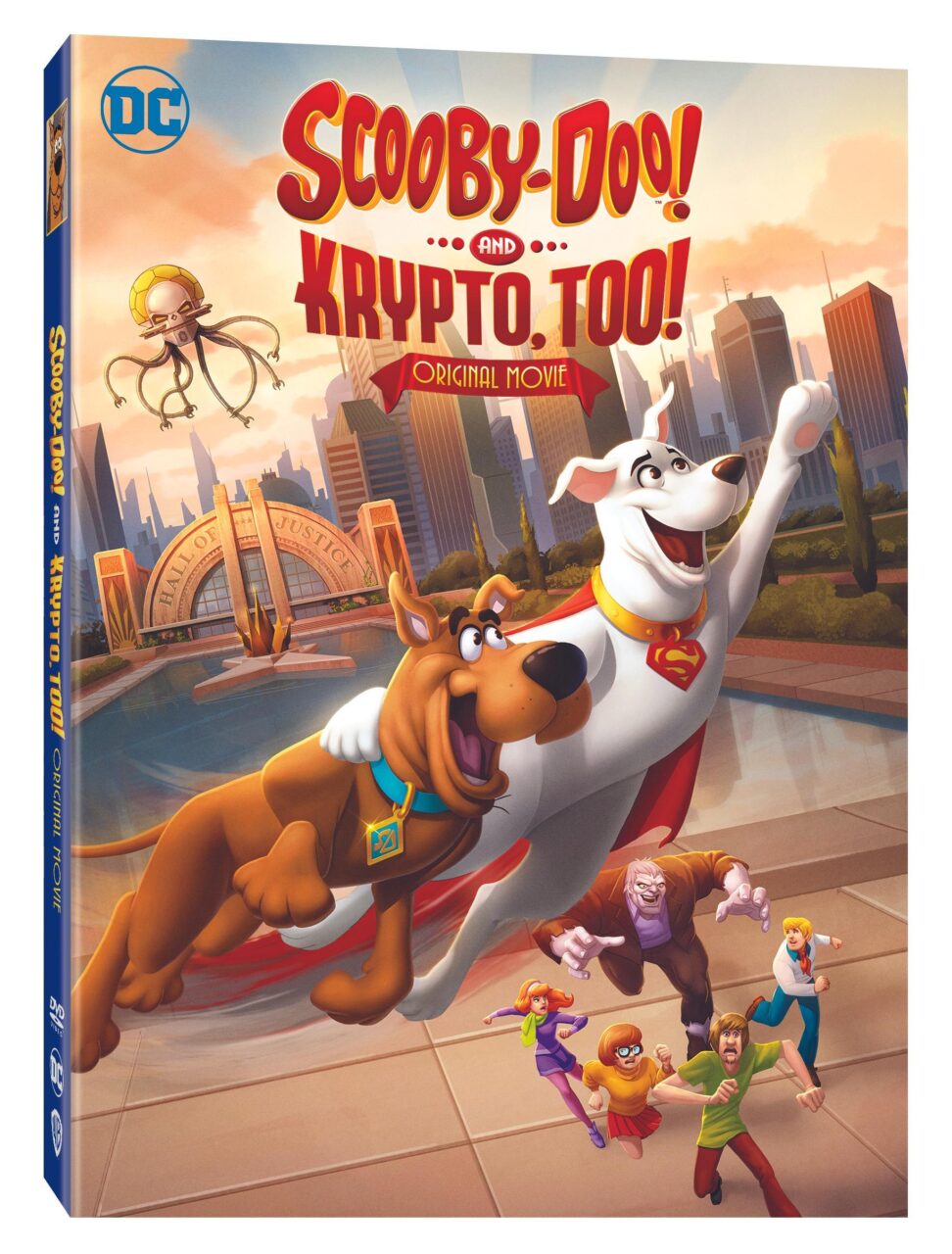 Scooby-Doo and Krypto, Too! DVD cover (Warner Bros. Discovery Home Entertainment)