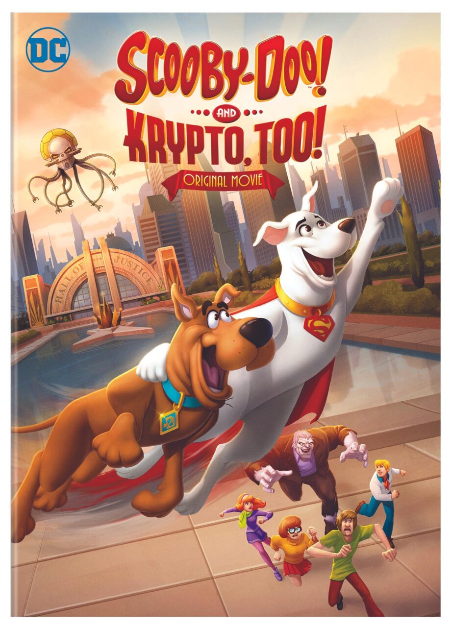 Scooby-Doo and Krypto, Too! DVD cover (Warner Bros. Discovery Home Entertainment)