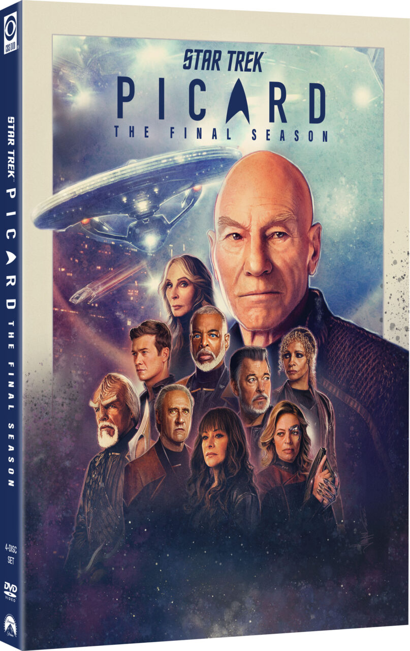 Star Trek: Picard: The Final Season Blu-Ray cover (Paramount Home Entertainment)