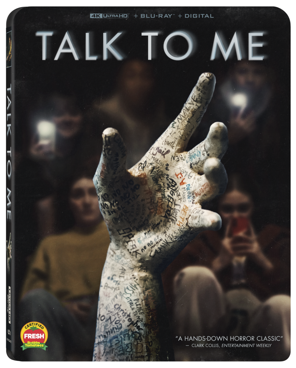 Talk To Me 4K Ultra HD Combo Pack cover (Lionsgate/A24)