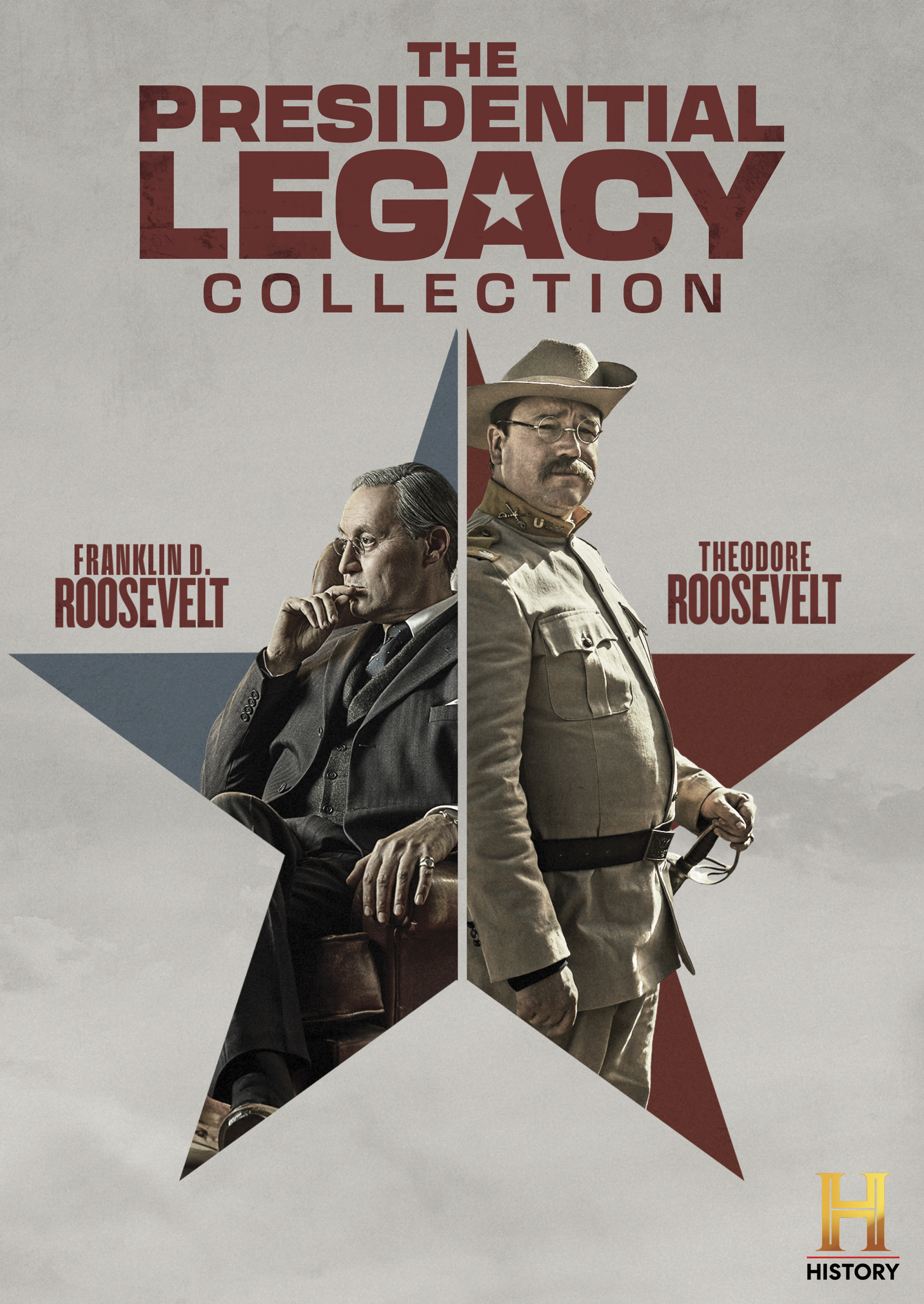 The Presidential Legacy Collection: Theodore Roosevelt & FDR DVD cover (HISTORY/Lionsgate)
