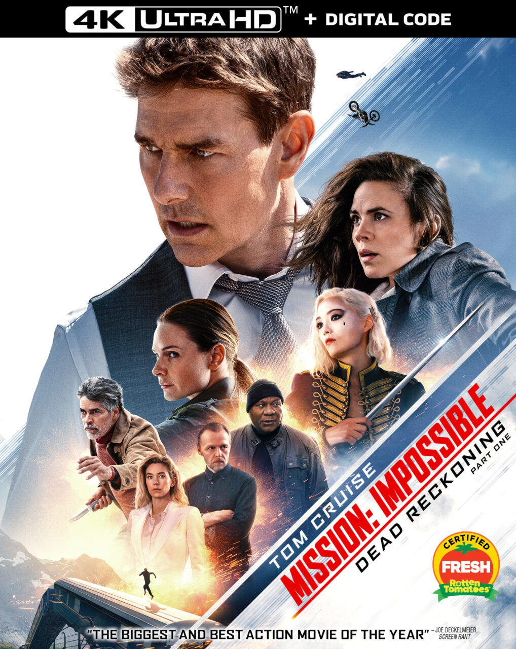 Mission: Impossible - Dead Reckoning Part One 4K Ultra HD Combo Pack cover (Paramount Home Entertainment)