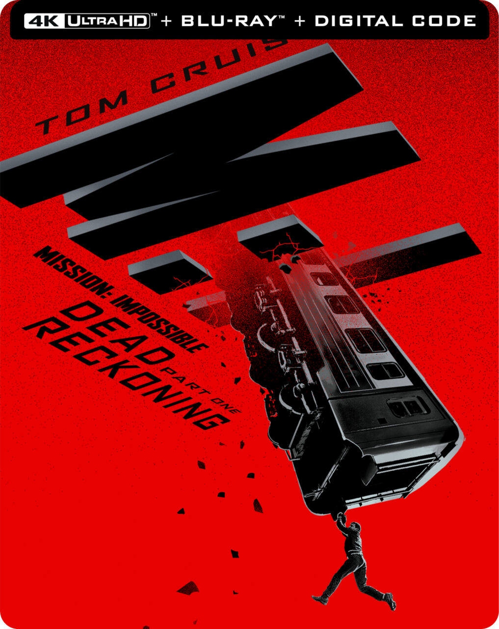 Mission: Impossible - Dead Reckoning Part One 4K Ultra HD Steelbook Combo Pack cover (Paramount Home Entertainment)