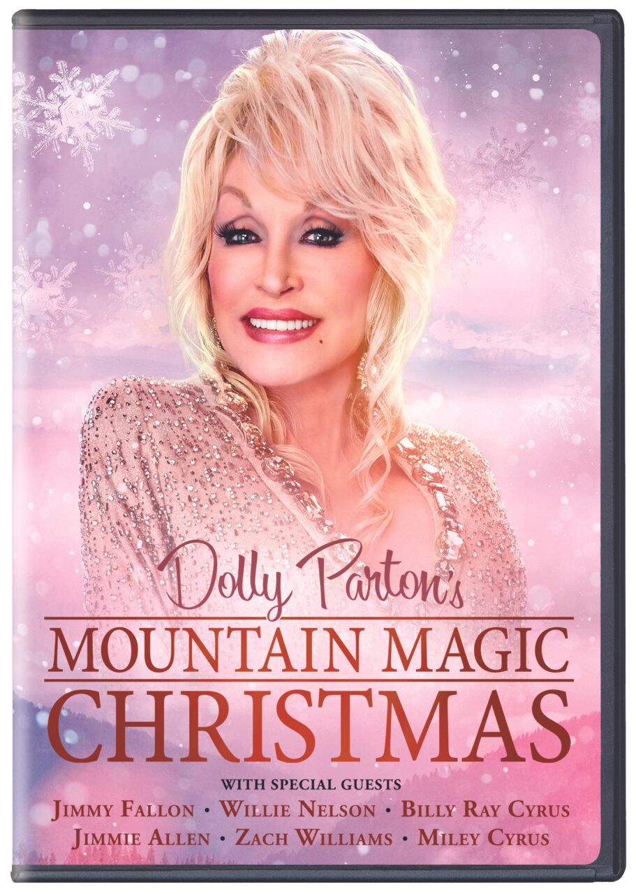 Dolly Parton's Mountain Magic Christmas DVD cover (Warner Bros. Discovery Home Entertainment)