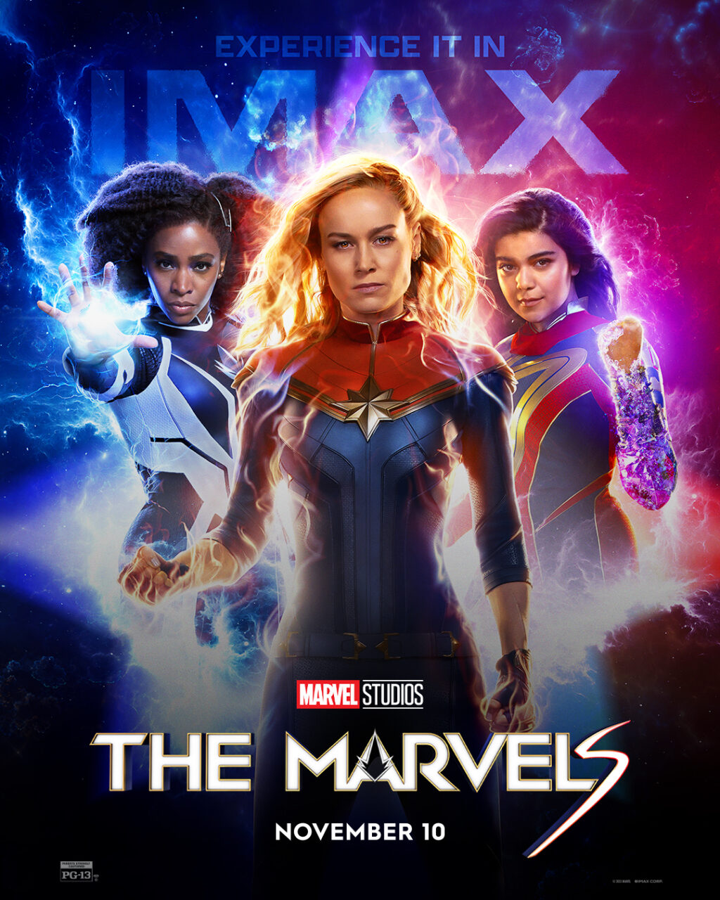 The Marvels poster (Marvel Studios)