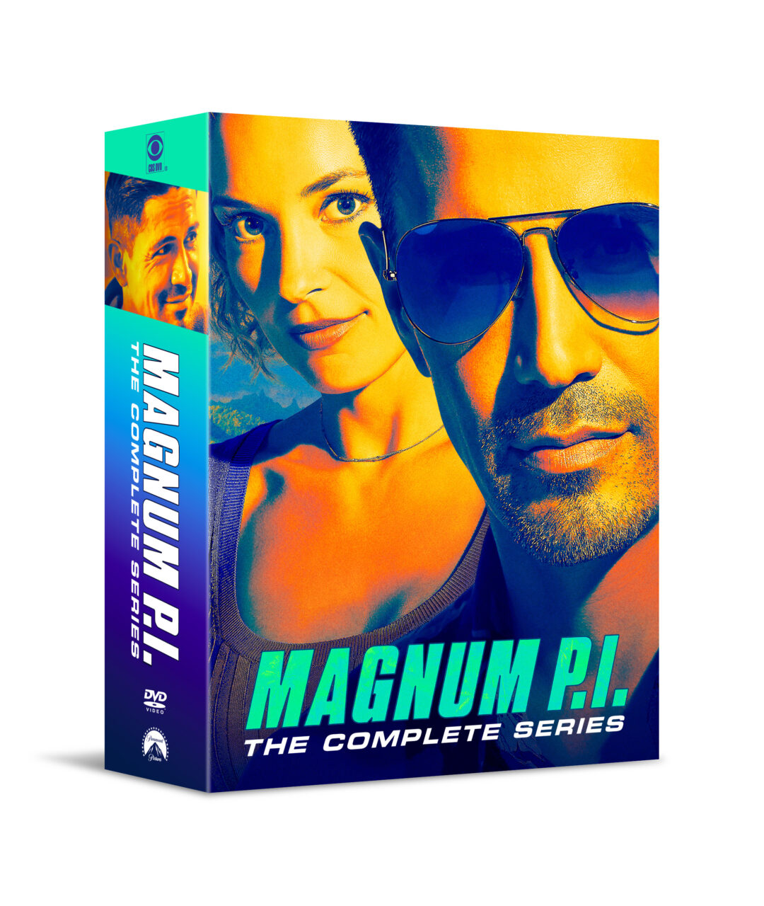 Magnum P.I.: The Complete Series DVD cover (Paramount Home Entertainment)