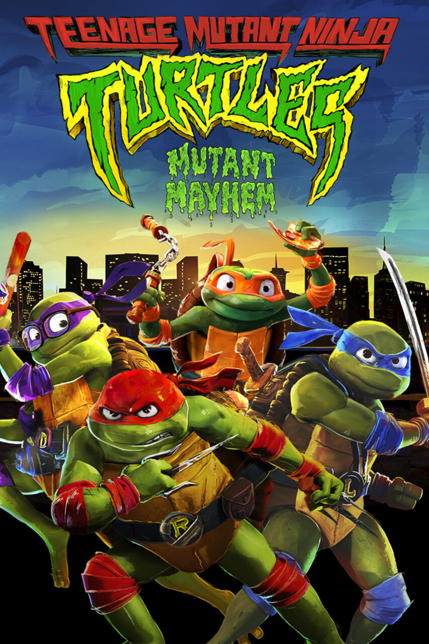 Teenage Mutant Ninja Turtles Mutant Mayhem art (Paramount Home Entertainment)