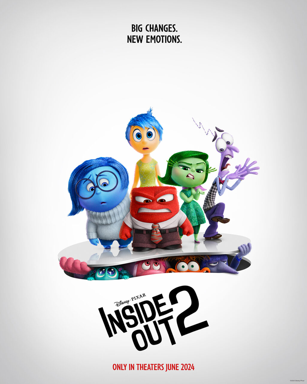 Inside Out 2 poster (Disney/Pixar)