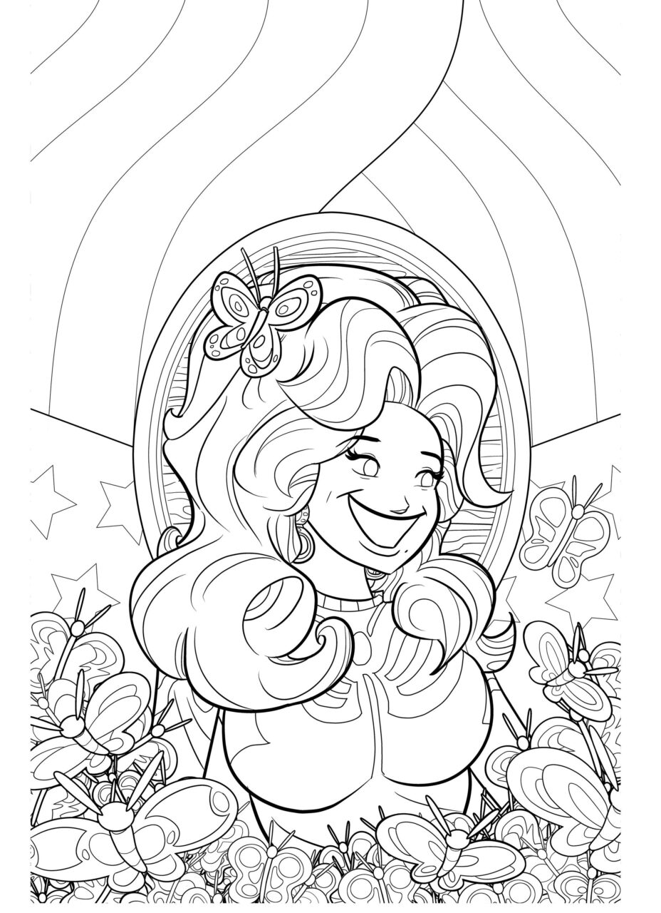 Dolly Parton Female Force Coloring Book (TidalWave Productions)