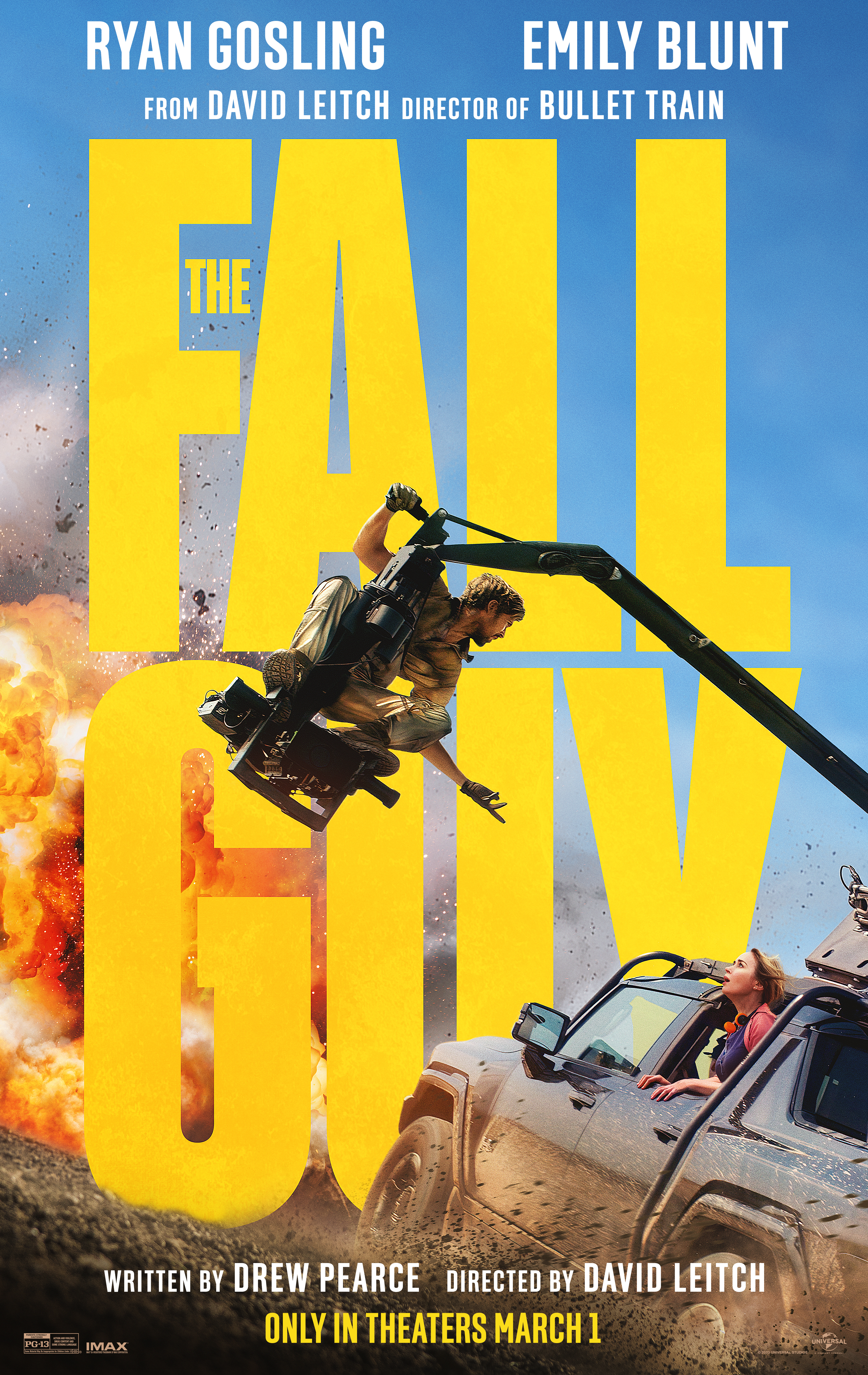 The Fall Guy poster (Universal Pictures)