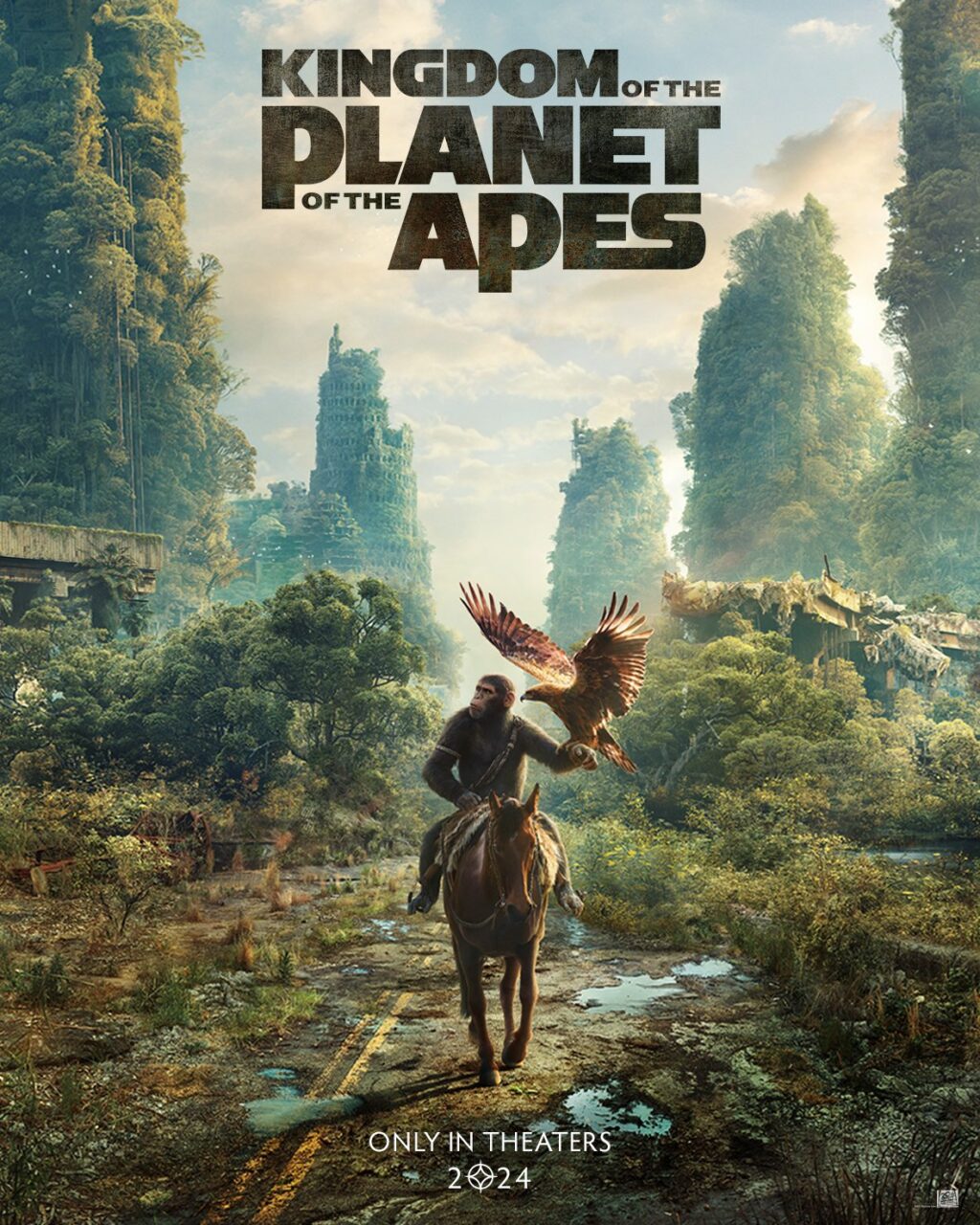 Kingdom of The Planet Of The Apes poster (20th Century Studios)