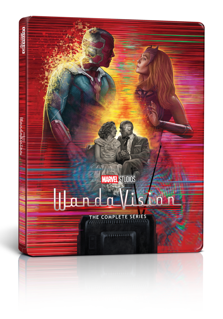WandaVision Blu-Ray Steelbook (Disney Home Entertainment/Marvel Studios)