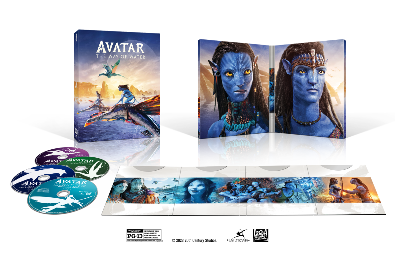 Avatar: The Way Of Water 4K Ultra HD Combo Pack cover (20th Century Studios Home Entertainment/Disney Home Entertainment)