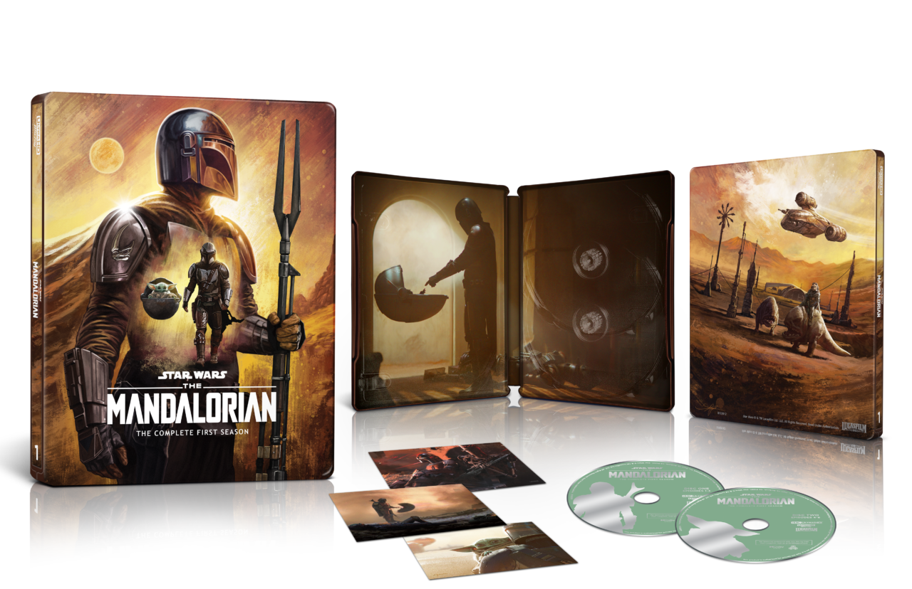 The Mandalorian: The Complete First Season 4K UHD Combo Pack cover (Lucasfilm/The Walt Disney Company)