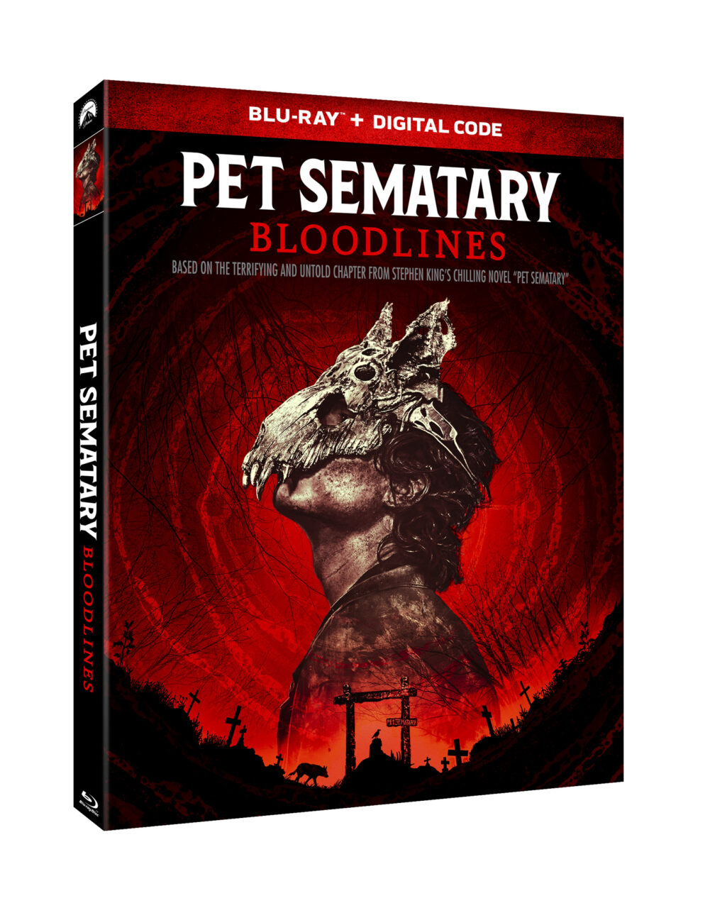 Pet Sematary: Bloodlines Blu-Ray Combo Pack cover (Paramount Pictures)
