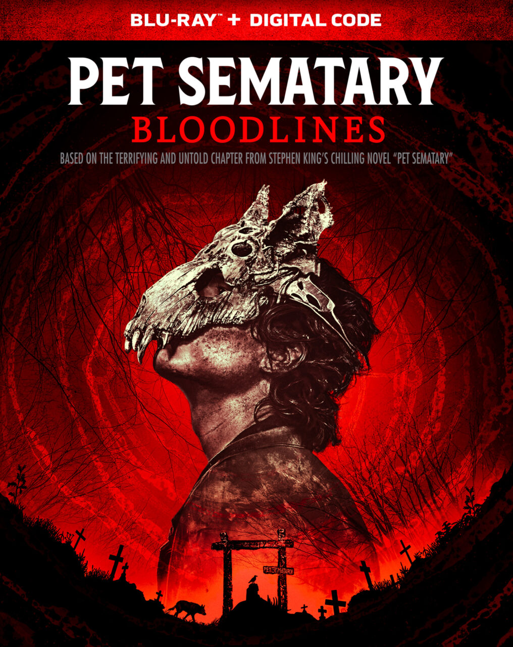 Pet Sematary: Bloodlines Blu-Ray Combo Pack cover (Paramount Pictures)