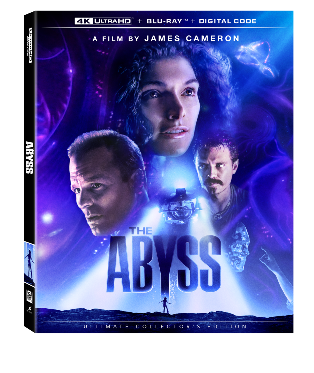 The Abyss 4K Ultra HD Combo Pack cover (20th Century Studios Home Entertainment/Disney Home Entertainment)
