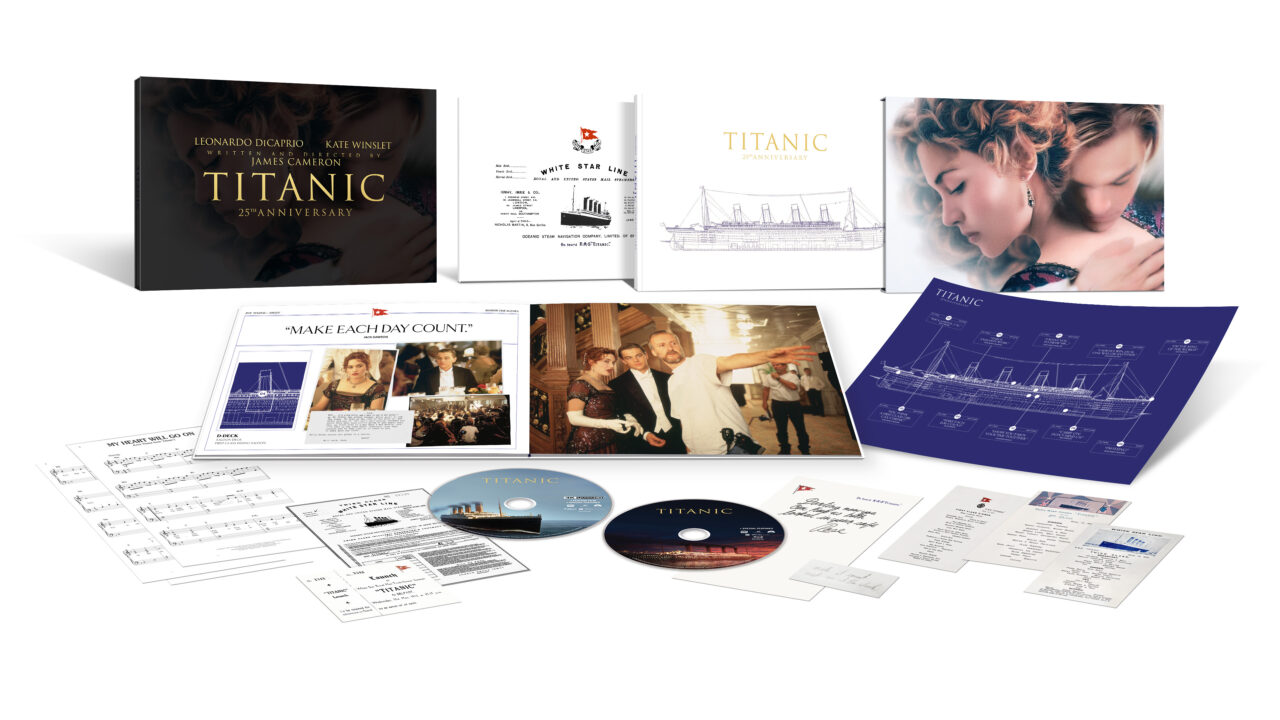Titanic 4K Ultra HD Combo Pack cover (20th Century Studios Home Entertainment/Disney Home)