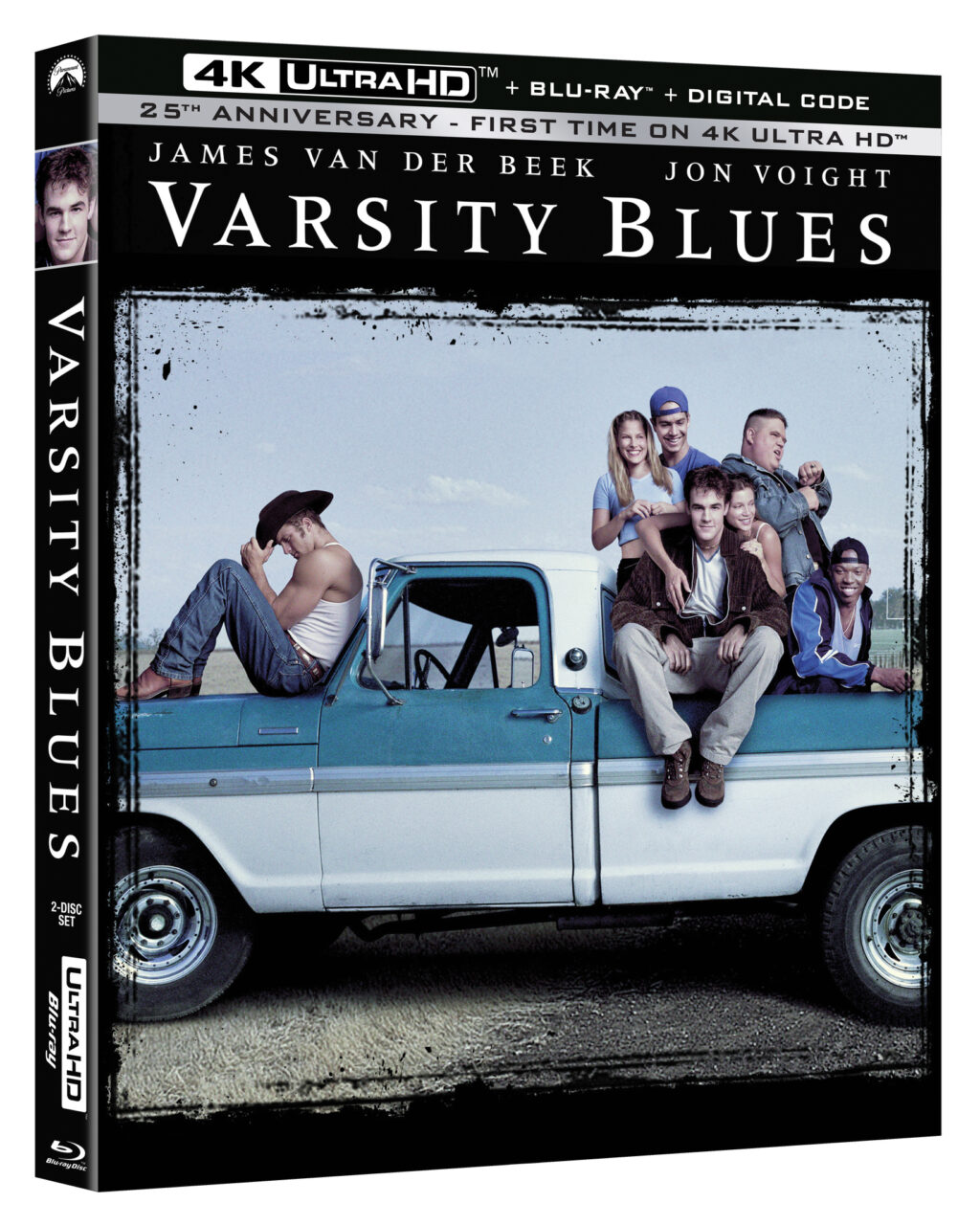 Varsity Blues 25th Anniversary 4K Ultra HD Combo Pack cover (Paramount Pictures)