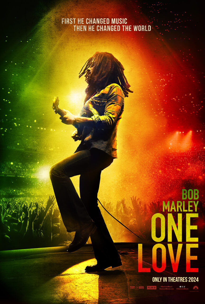 Bob Marley: One Love poster (Paramount Pictures)