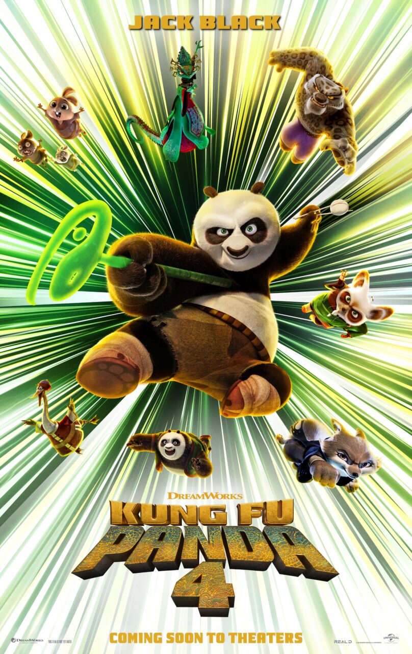 Kung Fu Panda 4 poster (DreamWorks Animation/Universal Pictures)