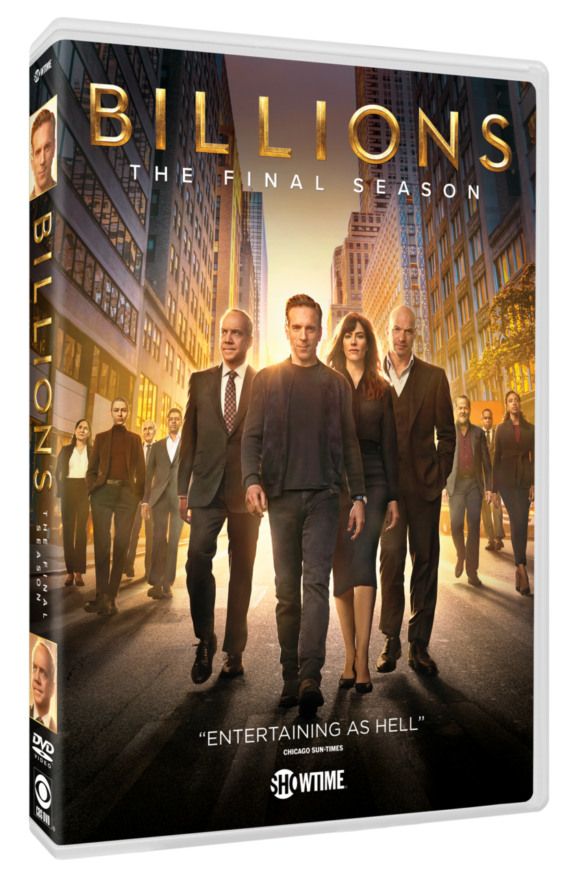 Billions: The Final Season DVD cover (Paramount Home Entertainment)