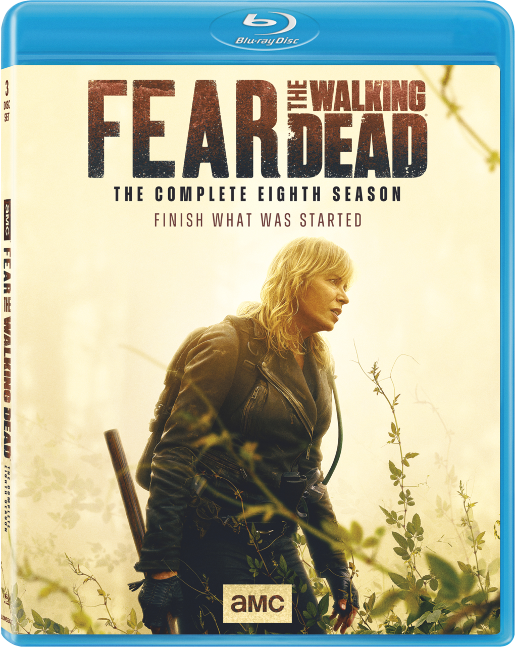 Fear The Walking Dead: The Complete Eighth Season Blu-Ray Combo Pack cover (Lionsgate)