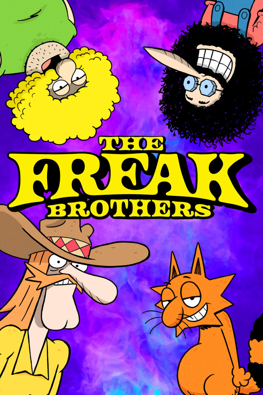 The Freak Brothers Season 2 digital art (Lionsgate)