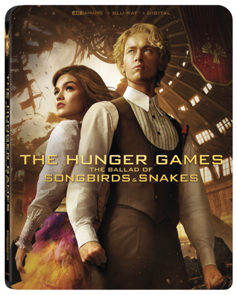 The Hunger Games: The Ballad Of Songbirds & Snakes 4K Ultra HD Combo Pack cover (Lionsgate)