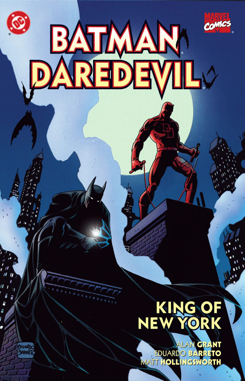Batman Daredevil cover (DC and Marvel)