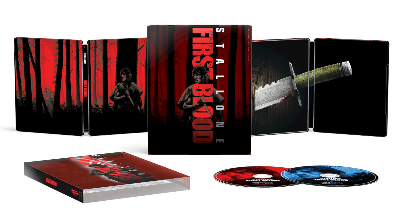 Rambo: First Blood 4K UHD Combo Pack cover (Lionsgate)