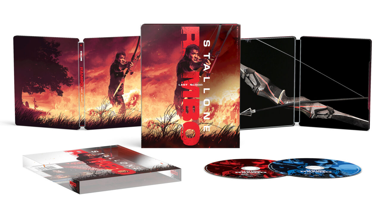 Rambo: Last Blood 4K UHD Combo Pack cover (Lionsgate)