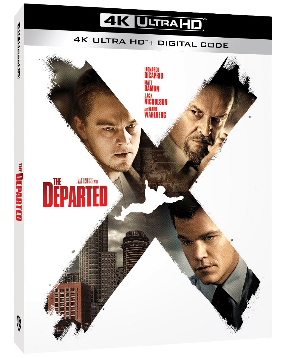The Departed 4K Ultra HD Combo Pack cover (Warner Bros. Discovery Home Entertainment)