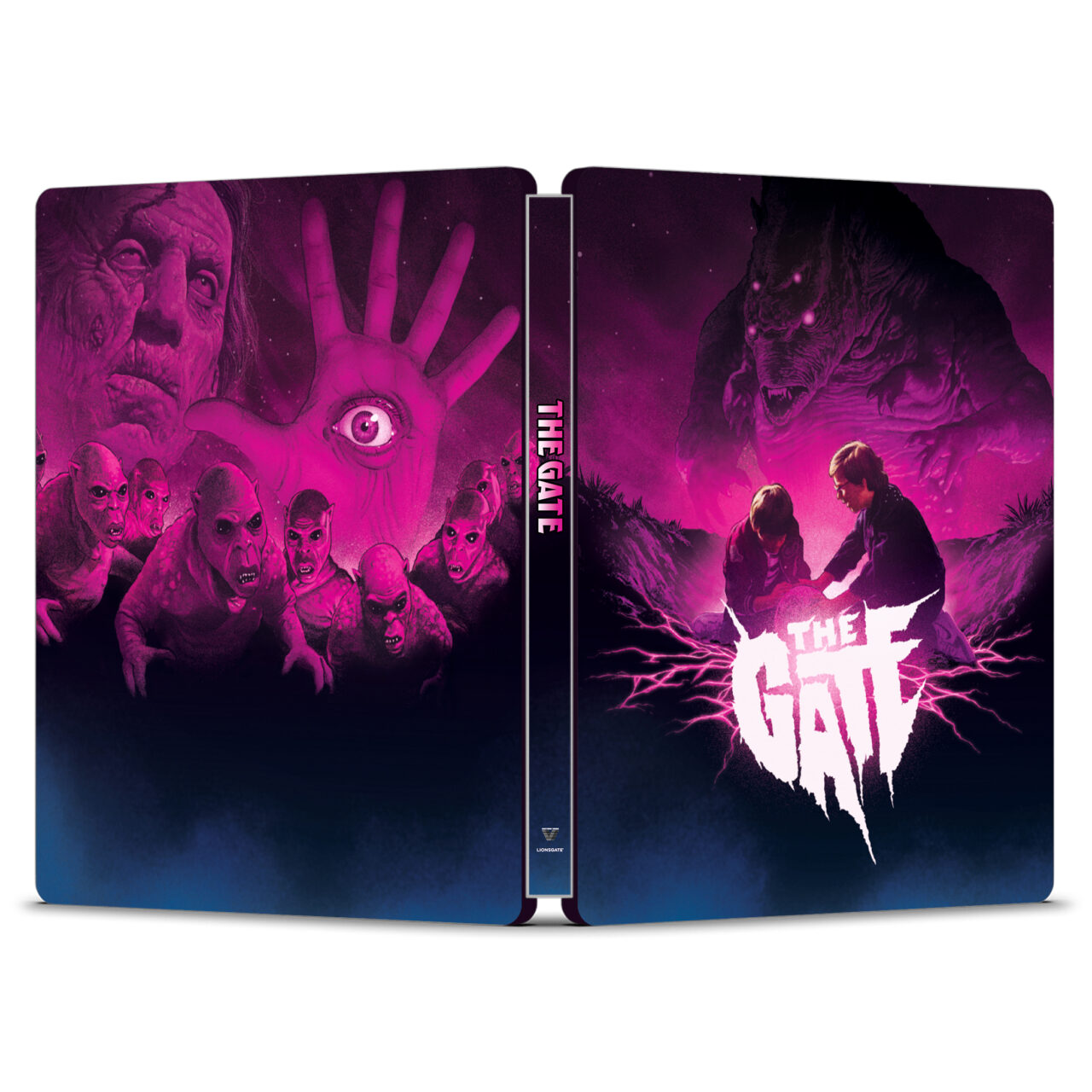 The Gate Blu-Ray Steelbook cover (Lionsgate)