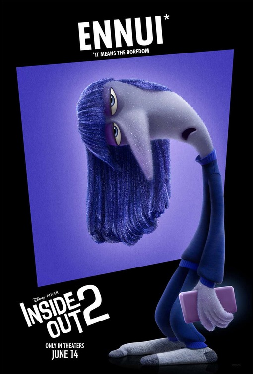 Inside Out 2 character poster (Disney-Pixar)