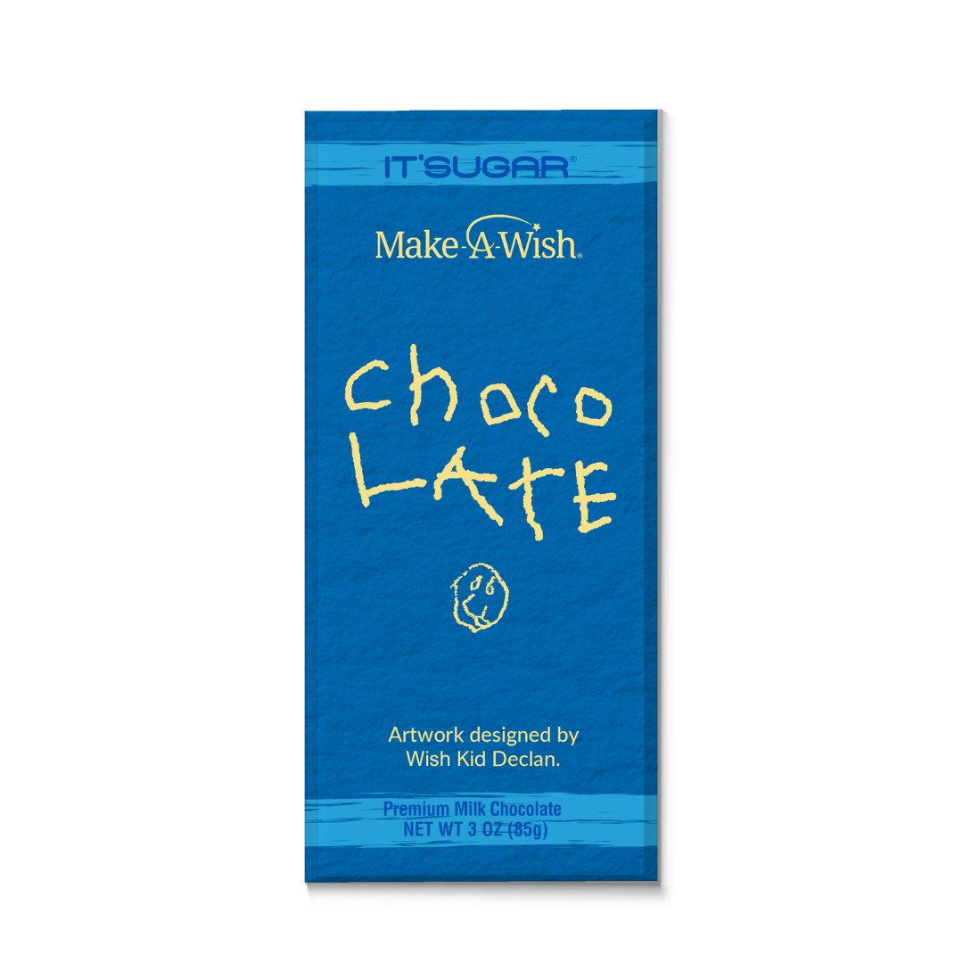 IT'SUGAR Make-A-Wish Chocolate Bar