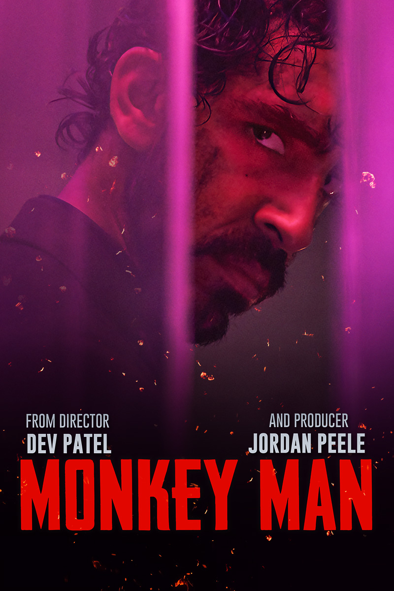 Monkey Man key art (Universal Pictures Home Entertainment)