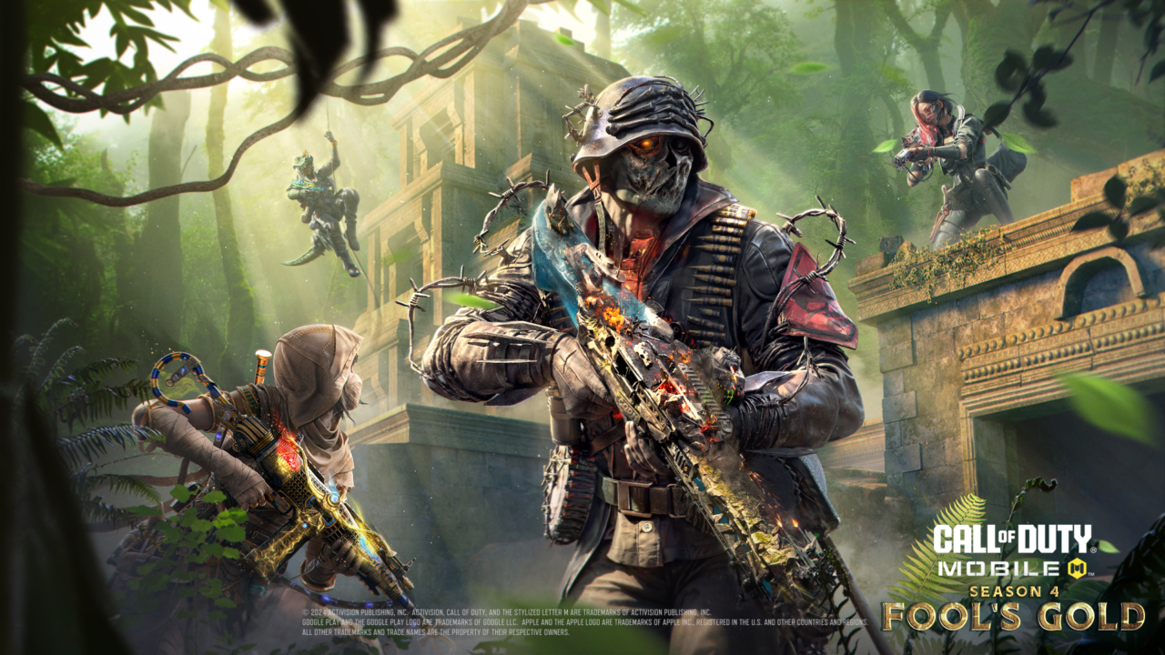 Call Of Duty: Mobile Season 4 - Fool's Gold key art (Activision)