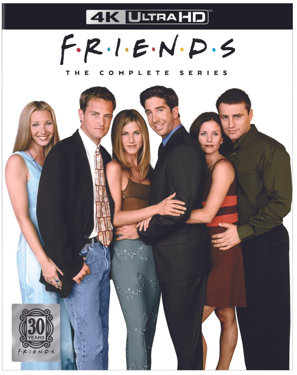 Friends: The Complete Series 4K Ultra HD Combo Pack cover (Warner Bros. Discovery Home Entertainment)