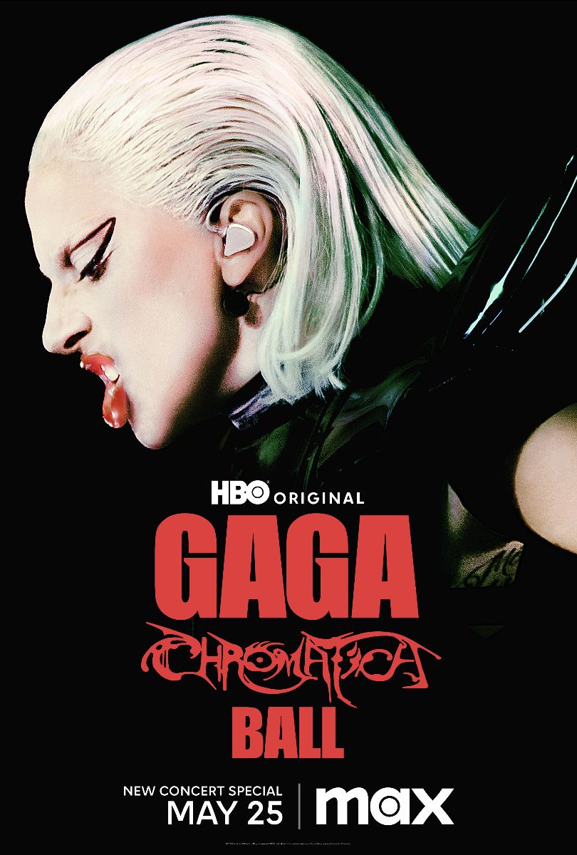 Gaga Chromatica Ball poster (HBO Max)